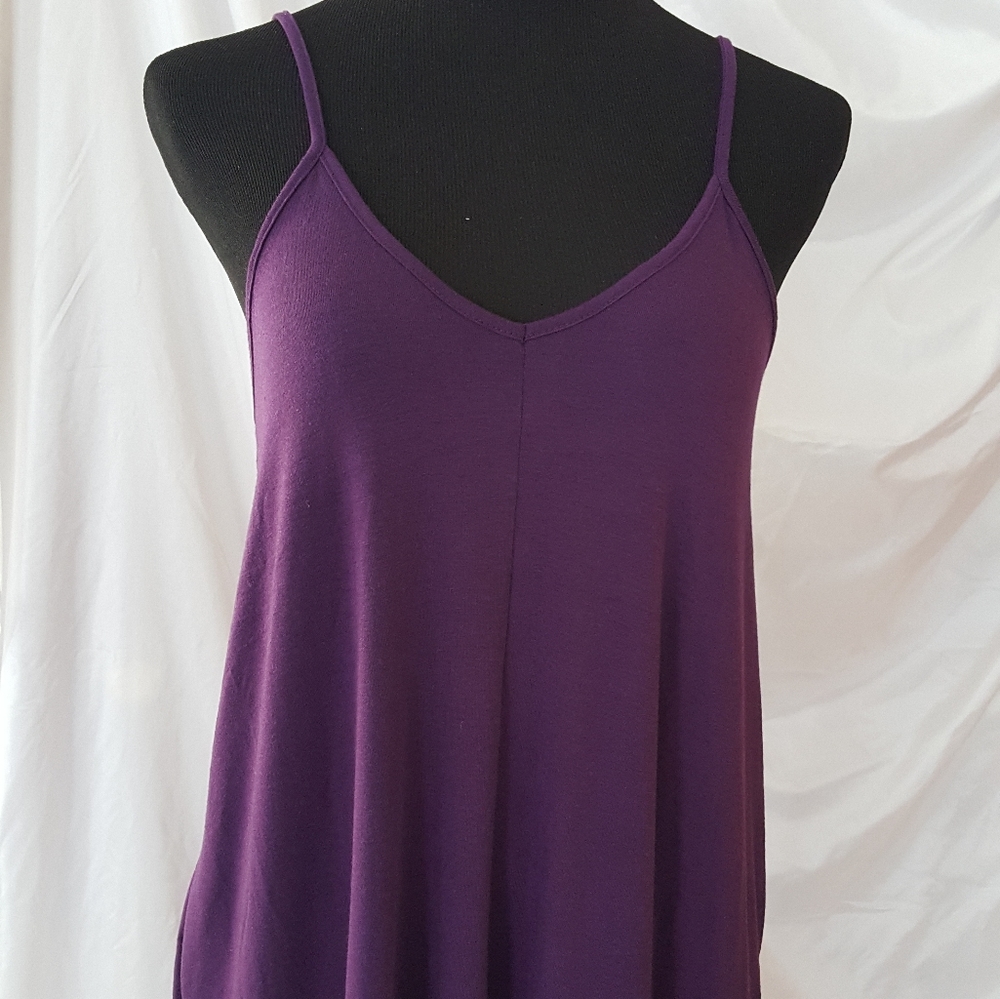 Maxi dress with pockets